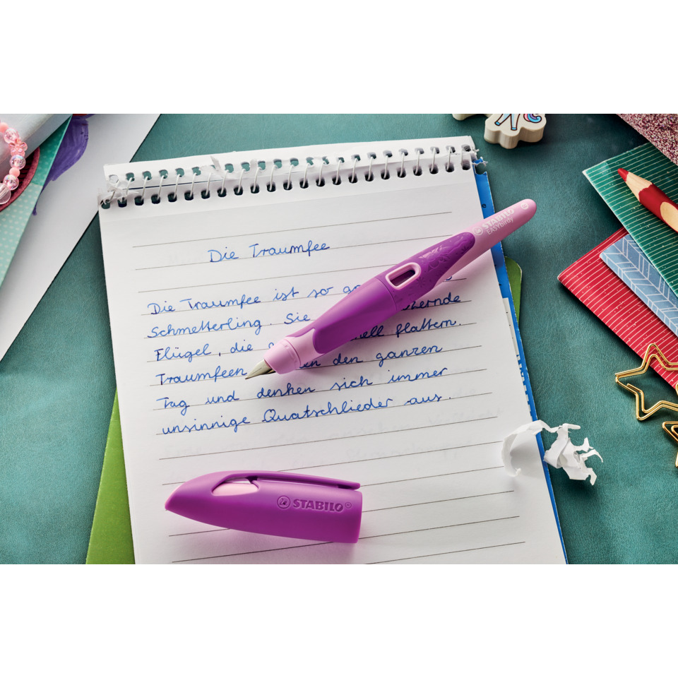 Seite, Text, Seite, Text, Stift
