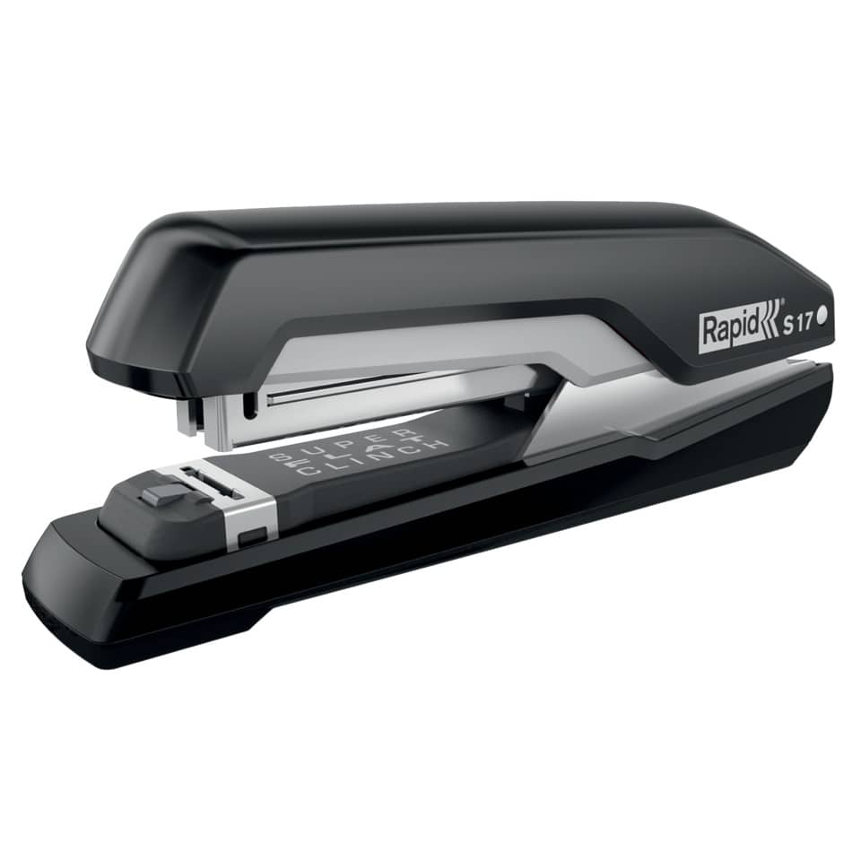 Heftgerät Supreme S17, 30 Blatt, Einlegetiefe 60 mm, schwarz/grau RAPID 5000537
