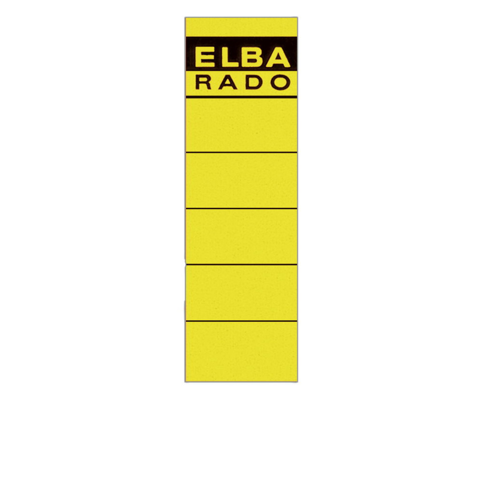 gelbe Blöcke, gestapelte Paneele, ELBA RADO, gelbe Farbe, rechteckige Streifen, gelber Streifen, gestapelte Blöcke, Elba Rado Beschriftung, rechteckiger Aufkleber, knalliges Gelb