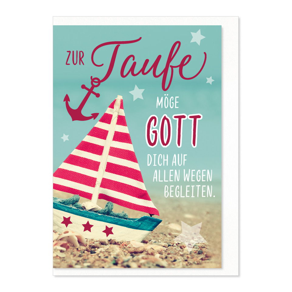 Schiffchen, Segelschiff, Kreuzer, Anker, Stranddeko