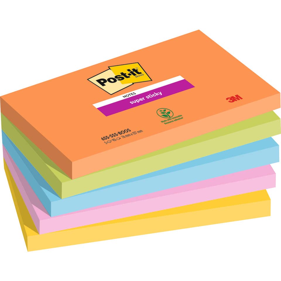 Notizblöcke, Post-it, Post-it Notizen, Klebezettel, bunte Blöcke