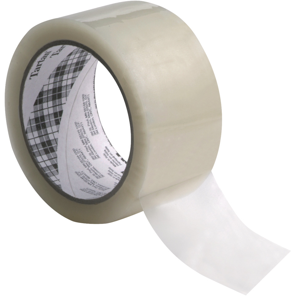 Klebeband, Paketband, Transparente Folie, Transparent, Klebebandrolle