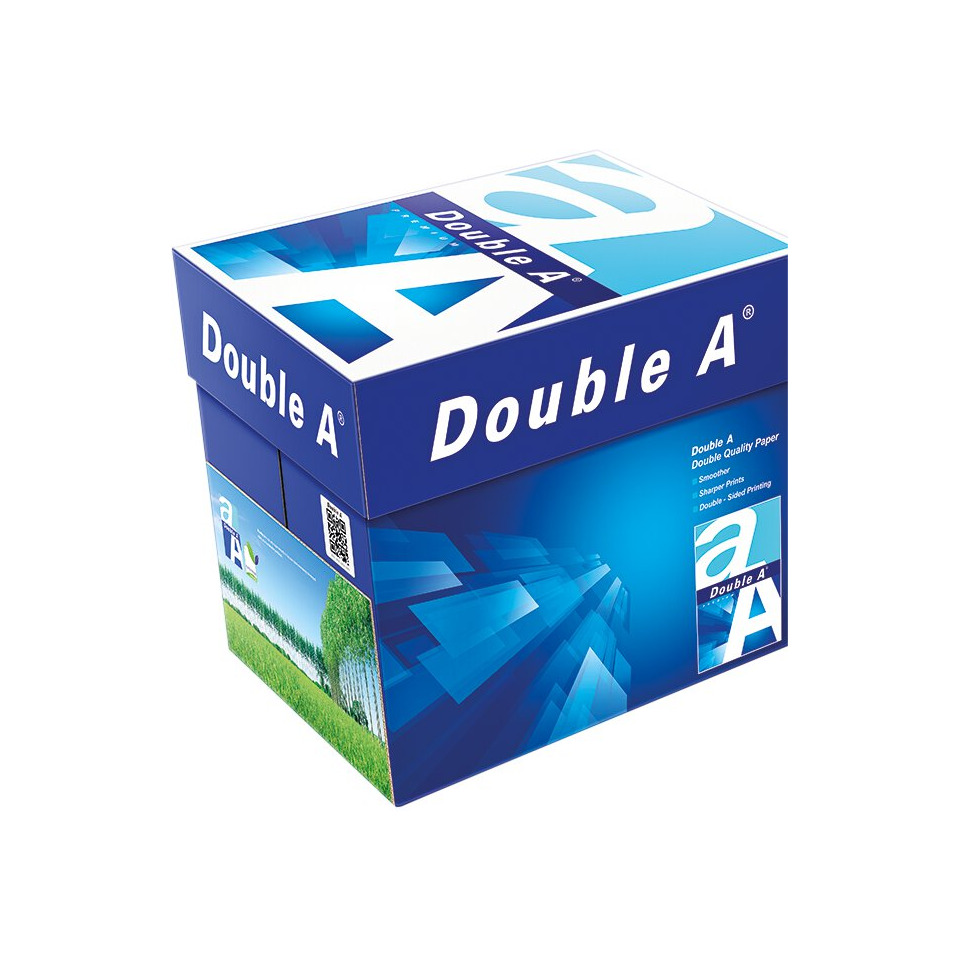 Kopierpapier, A4 Papier, Blaues Verpackungsdesign, Doppelt beschichtetes Papier, Standardqualität