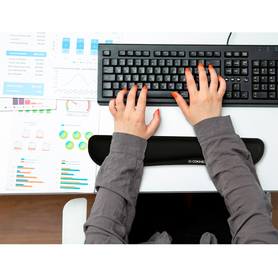 keyboard, tippen, Büro, Computer, Diagramme