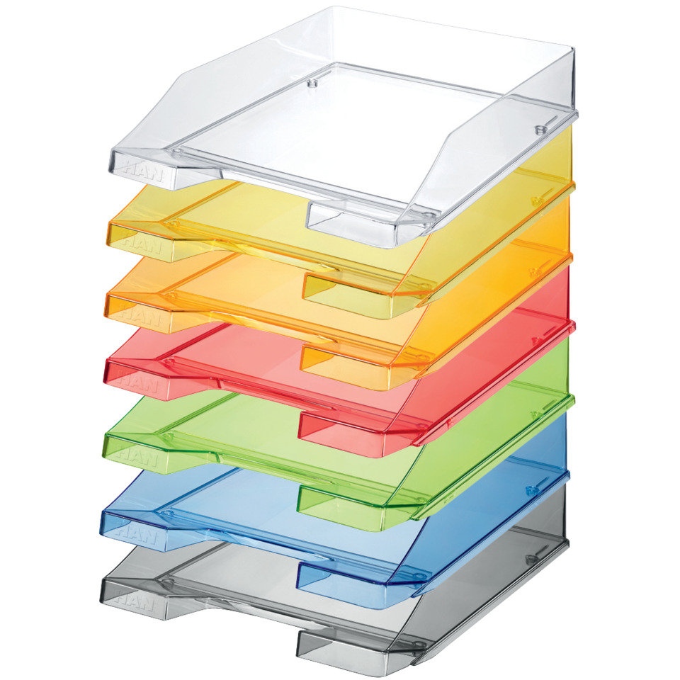 Aktenordner, Schubladensystem, Aufbewahrungsbox, Transparente Schublade, Mehrfarbig