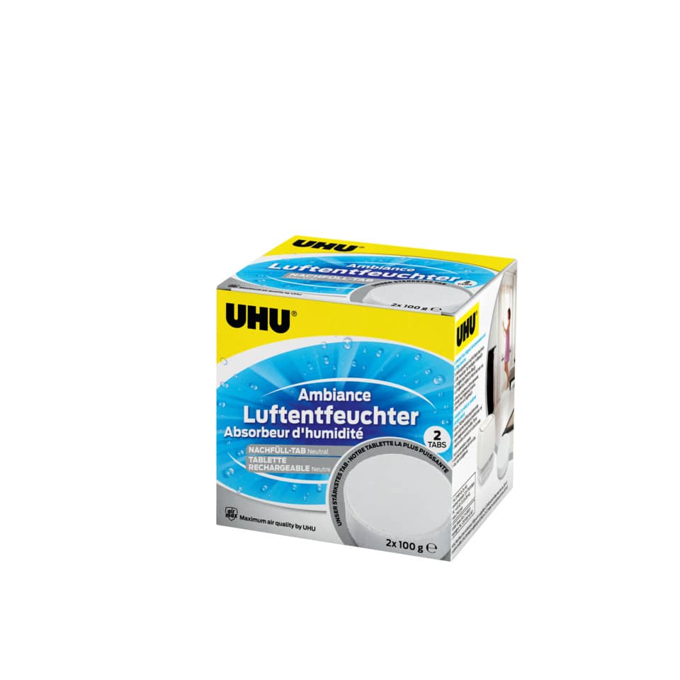 Luftentfeuchter, Ambiance, 2 Tabs, 100 g, Kompaktbox