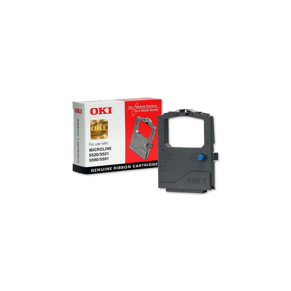 OkI cartridge, Ribbon cartridge, Smartcard holder, MAC kompatibel, Grau Kartusche