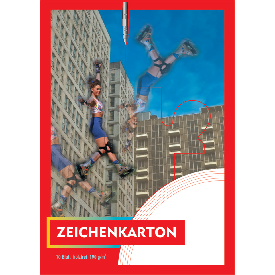 Skizzenkarton, Zeichnen, Paketinhalt, Holzfrei, A4