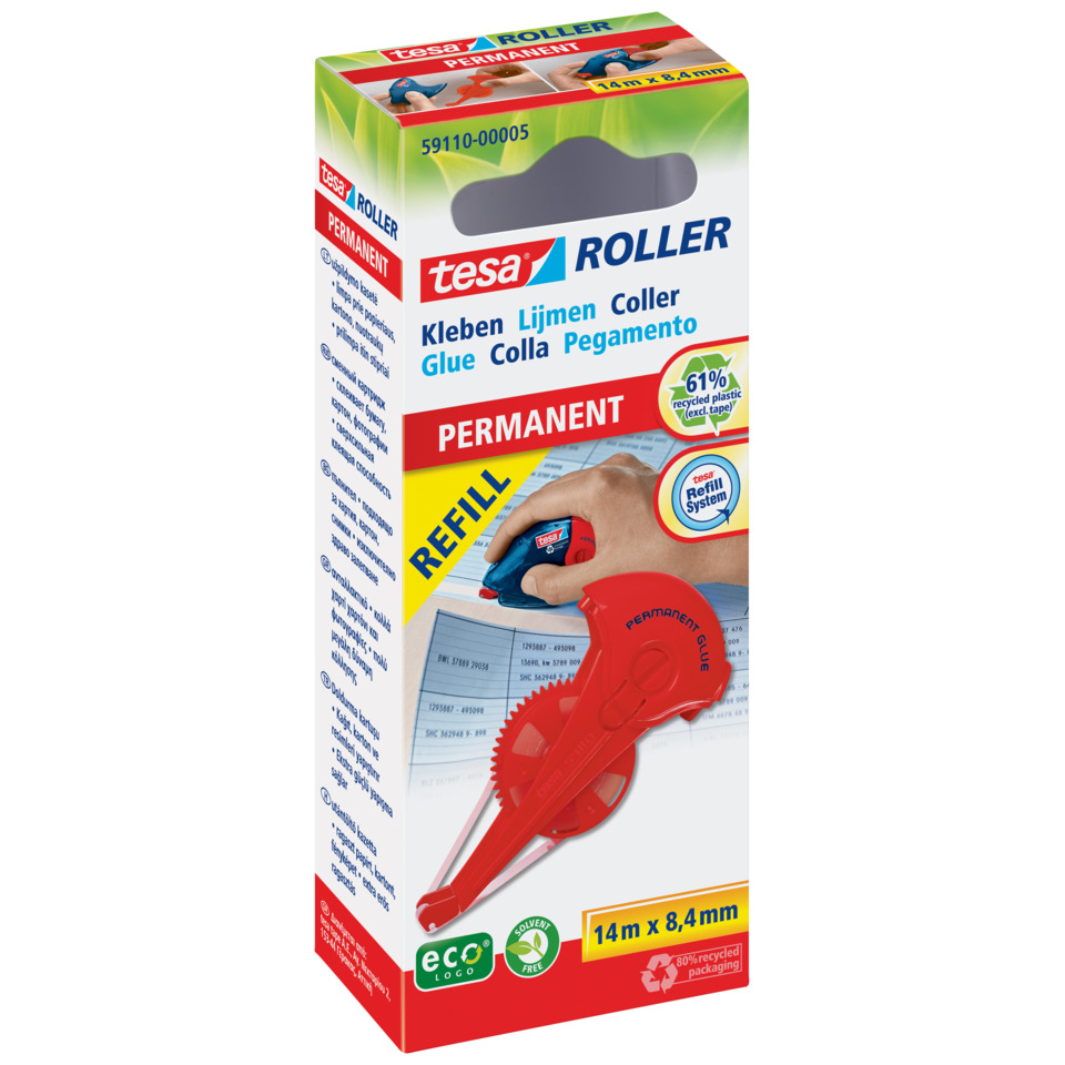 Roller, Kleber, Klebegummi, Gel, Permanent