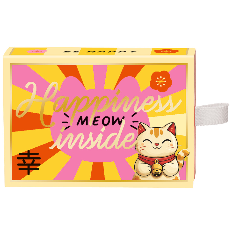 portemonnaie, tasche, katze, glueck, illustration