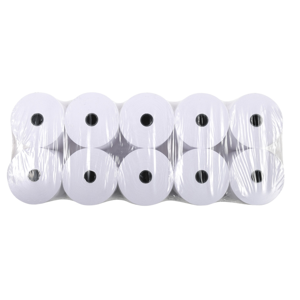Toilettenpapier, Papiertücher, Rollen, Weiß, Packung