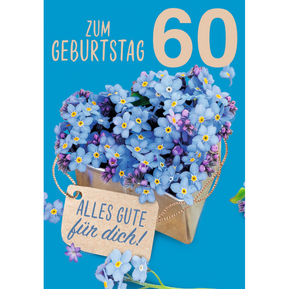 blumen, strauß, eimer, dekoration, kartenanhänger
