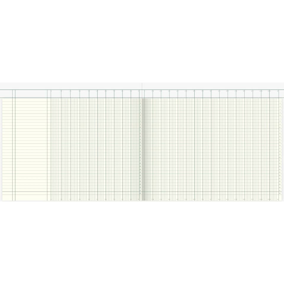 Graph paper, Grid notebook, Ruler lines, Duplex layout, Measurement grid