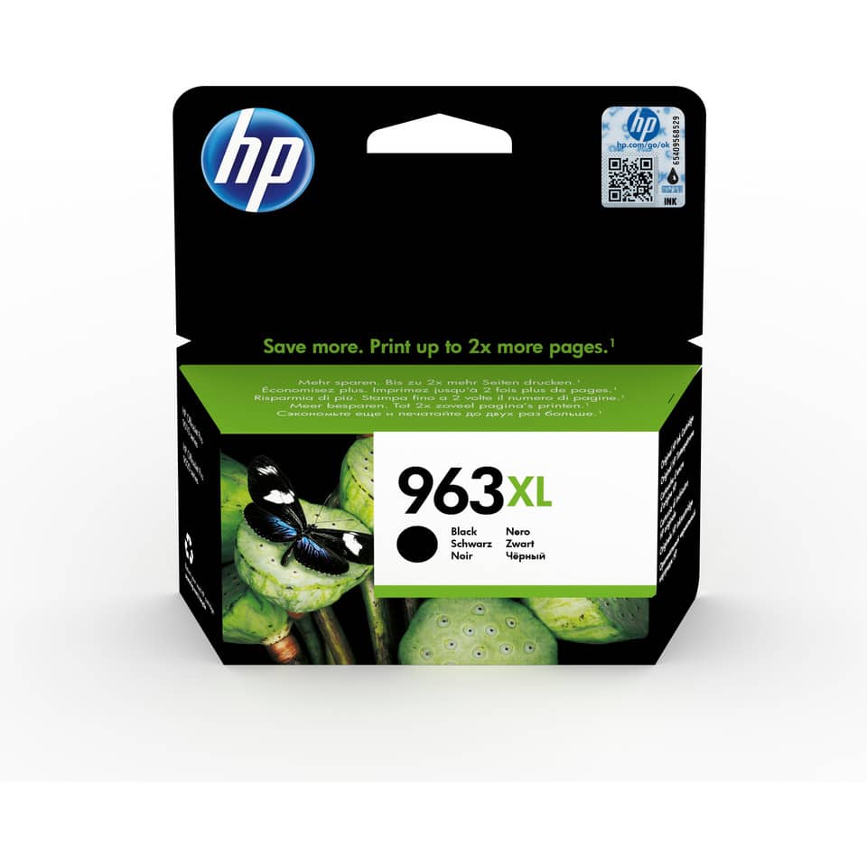 Tintenpatrone, Kassette, HP, 963XL, Schwarz