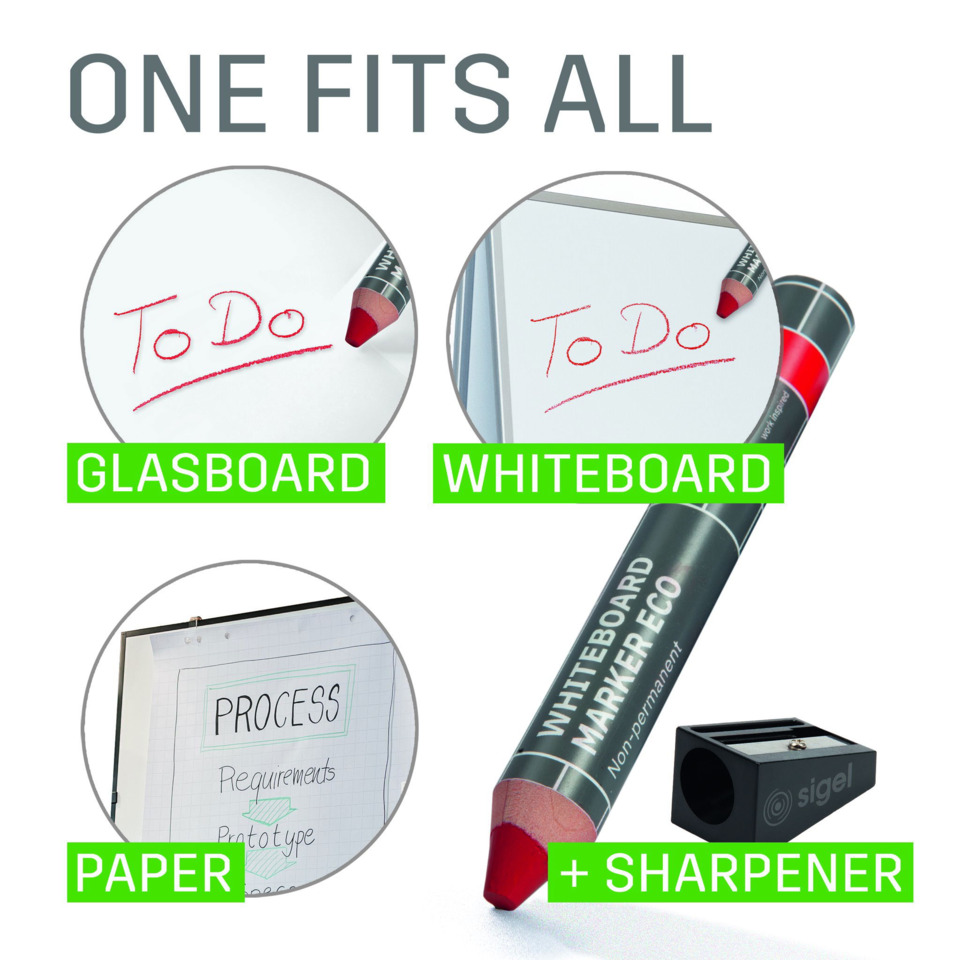 Whiteboard, Glasboard, To-do, Marker, Radiergummi