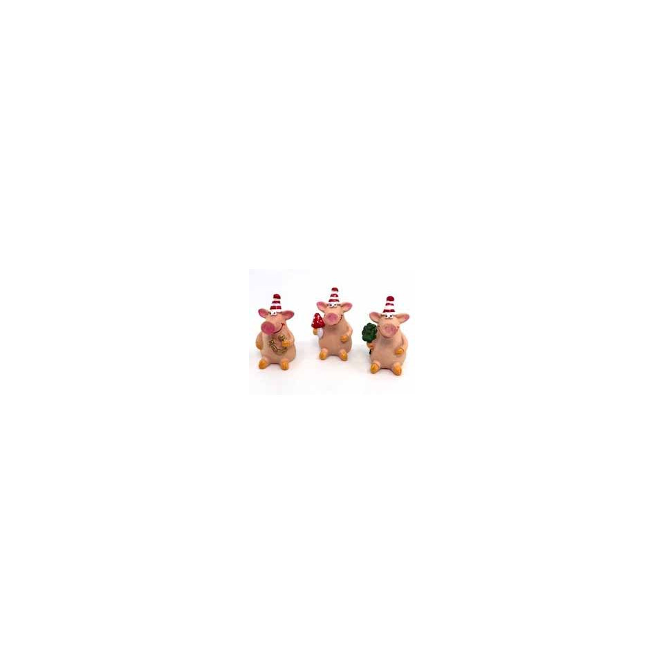 Schweinchen, Clownen, Konyk, Partyfigur, Keksfigur