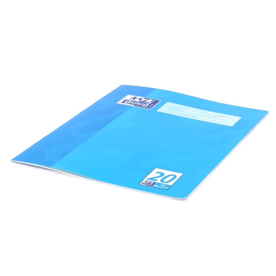 Ordner, A4, Kunststoff, blau, 20-Blatt