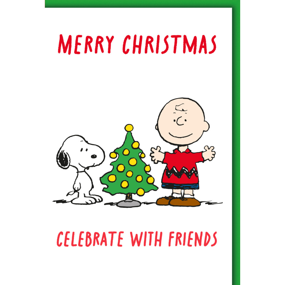 weihnachten, kort, karte, snoopy, charlie brown, weihnachtsbaum, feier, freundschaft