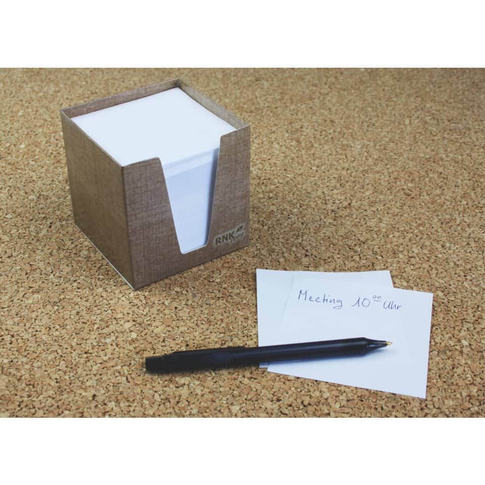 Notizpapier, Schreibset, Kugelschreiber, Papierbox, Meeting