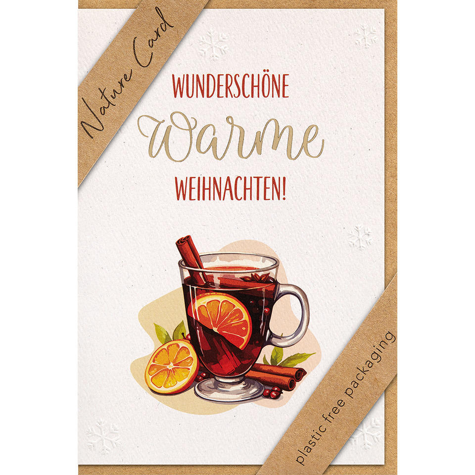 card, weihnachten, warm, gluhwein, glaskrug