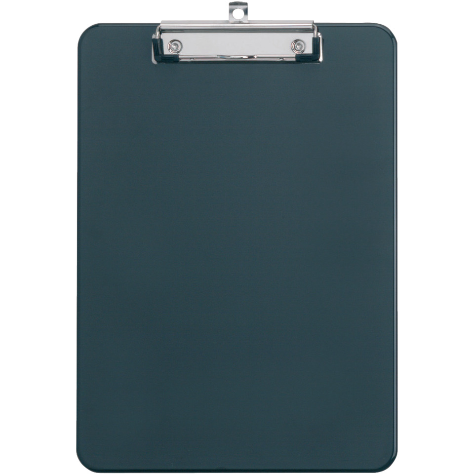 Clipboard, Clipboard board, Metallclip, Dunkel petrol, Glatter Oberflächen
