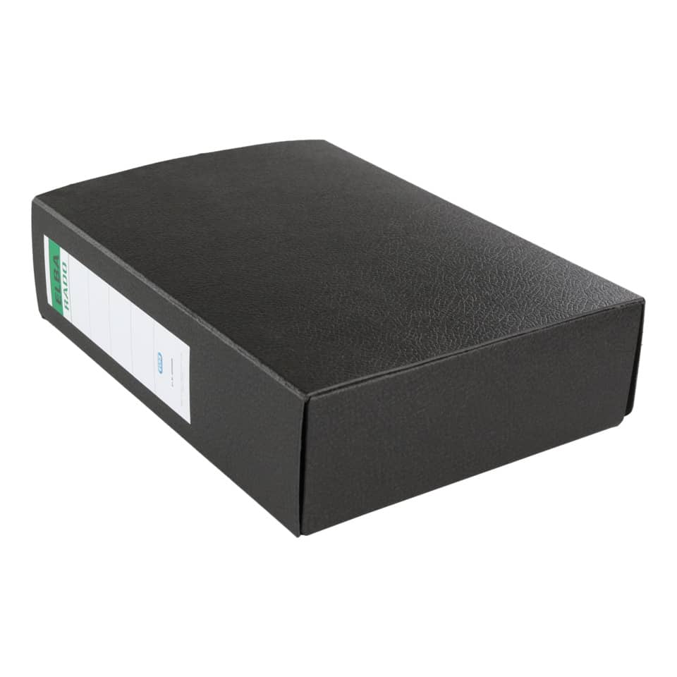 Box, Black box, Kartonbox, Etikett, Flachbox
