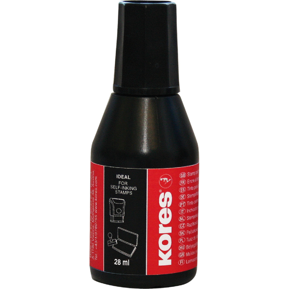 Tintenfläschchen, Self-Ink Stamps, Stempelfarbe, Kleinstfläschchen, 28 ml