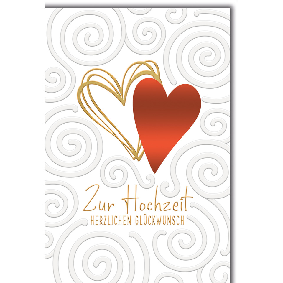 Herz, Hochzeit, Glückwunsch, Kartenmotiv, Herzgrafik