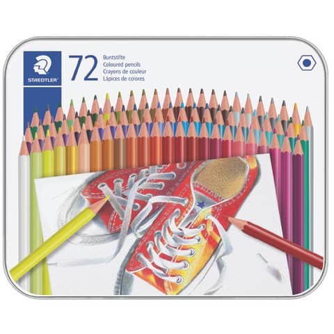 Farbstiftetui, 72 Stück, sortiert STAEDTLER 175 M72