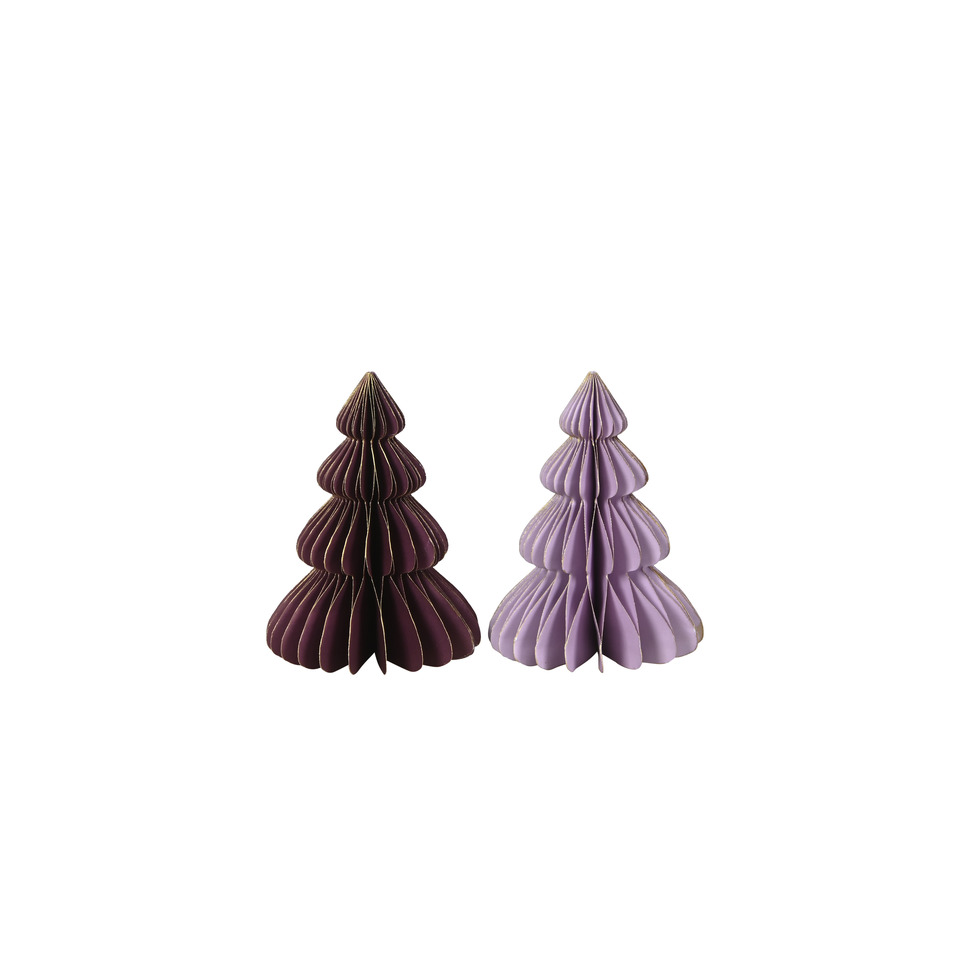 Papierdeko, Tannenform, Weihnachtsdeko, Lightweight, Kunsthandwerk