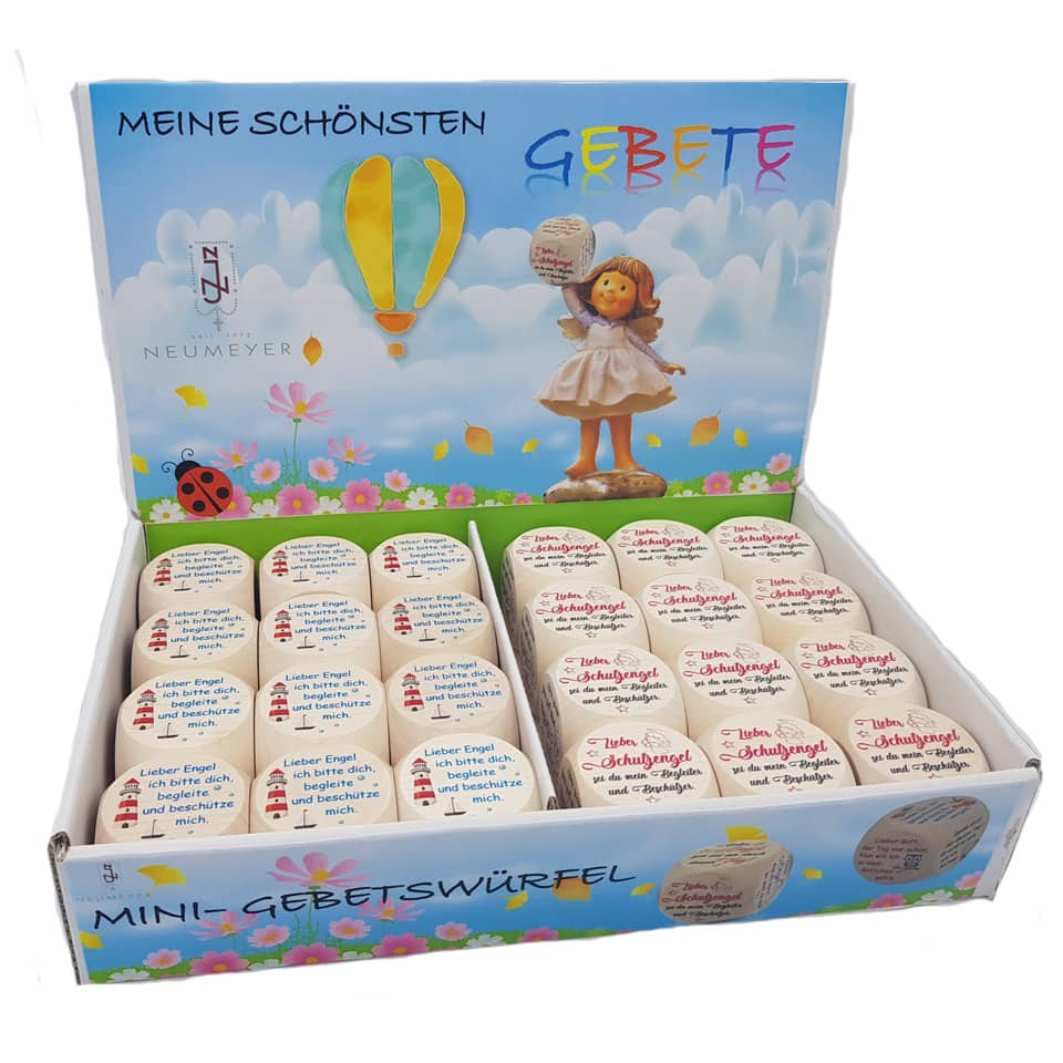 Mini-Gebetskugeln, Gebetswürfel, Engel, Mini-Set, Engl?