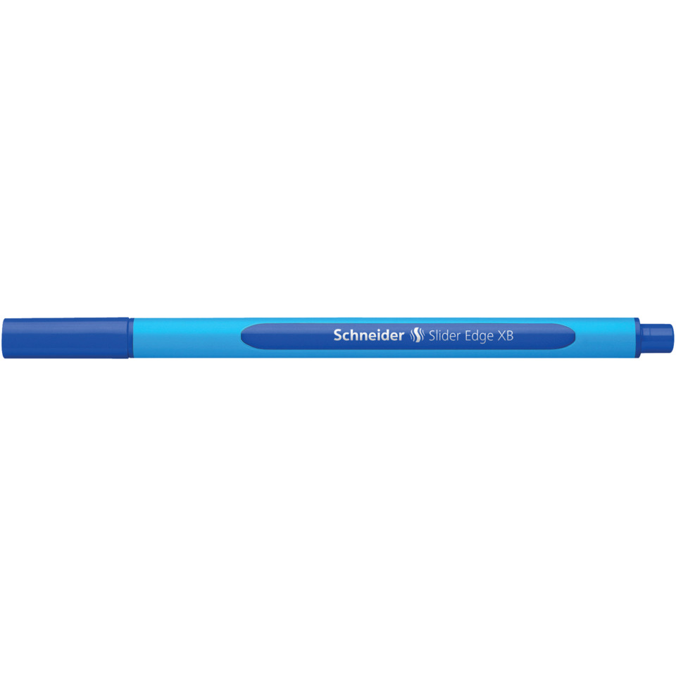Marker, Blau, Stift, Schreibfeder, Schneider Slider Edge XB