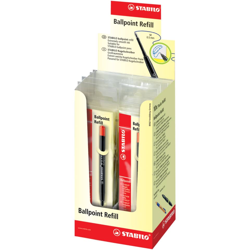 Kugelschreiber-Patrone, Kugelschreiber Refill, Kugelschreiber, Patrone, Stabilo
