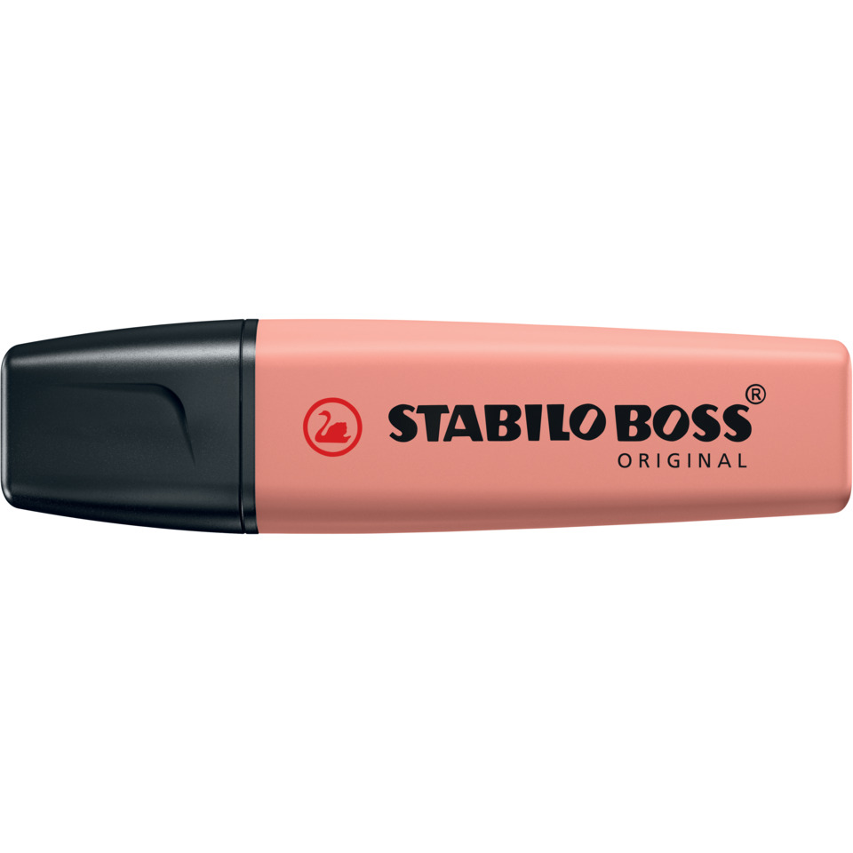 Highlighter, Liquid Lipstick, Pfirsichrosa, Markerstift, Stabilo Boss