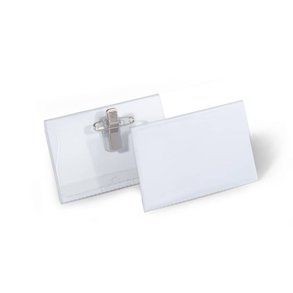 Kartenetui, Klippverschluss, Transparent, Kartenhülle, Kartenetui aus Kunststoff