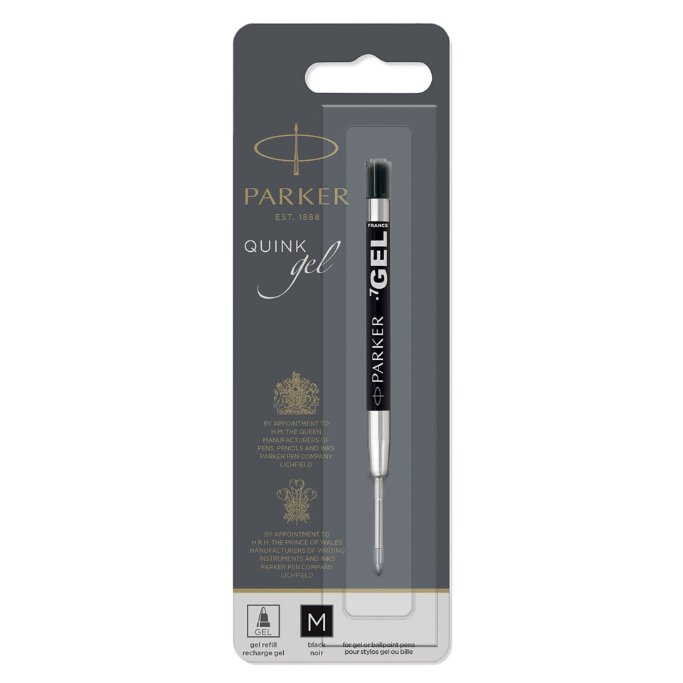 gelstift, Tintenroller, Kugelschreiber, Patronen, Parker Quink Gel, gelstift, taschenstift, quink gel, roller spitze, schwarz Tinte
