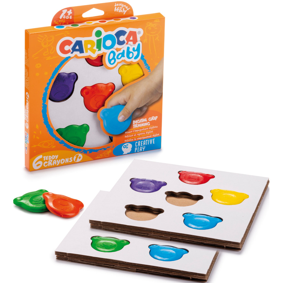 Kinderknetpuzzle, Knete, Teddy Crayons, Farben, Korkplatten