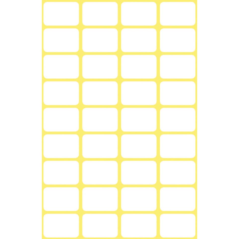 Gelbe Quadrate, Stickerbogen, Aufkleber, Klebefläche, Kacheln