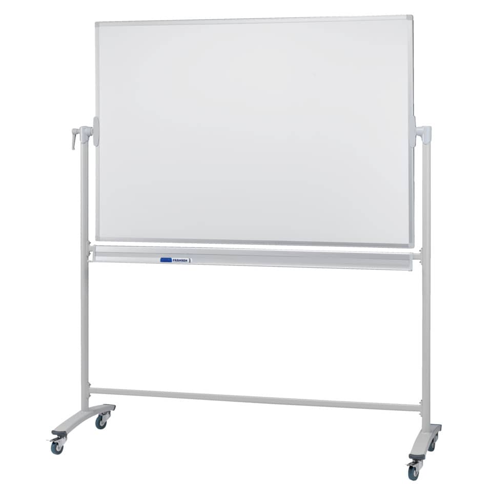Whiteboard, Mobiler Ständer, Abwaschbare Tafel, rollbare Räder, verstellbarer Rahmen