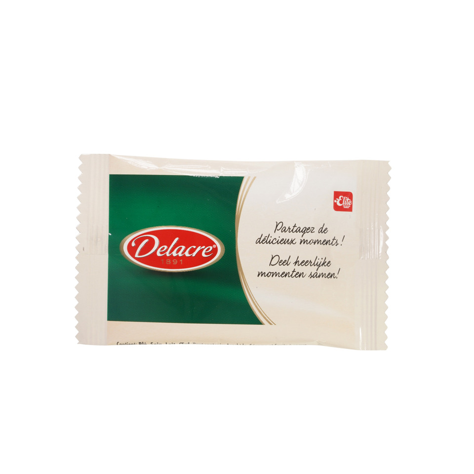 Delacre, Keks, Keksverpackung, Muntermoment, Einwegverpackung