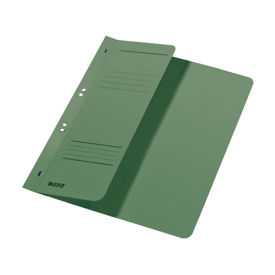 Halter, Ordner, A4, Klemmschutz, Grün