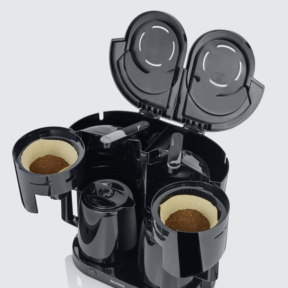 Kaffeemühlen-Kerne, Kaffeemaschine, Espressokocher, Zweikännige Mühle, Kaffeezubereitung