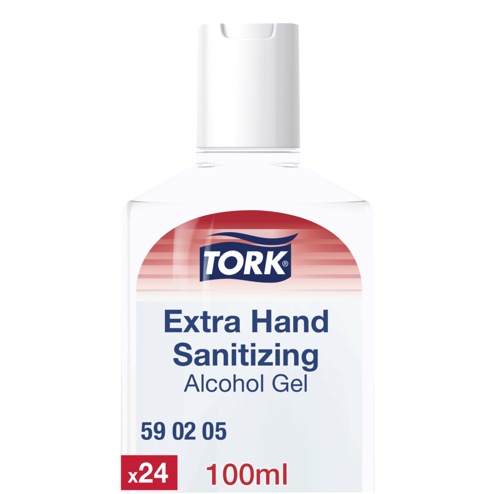 Handdesinfektion, Alkoholgel, Hände, 100ml, 24er Pack