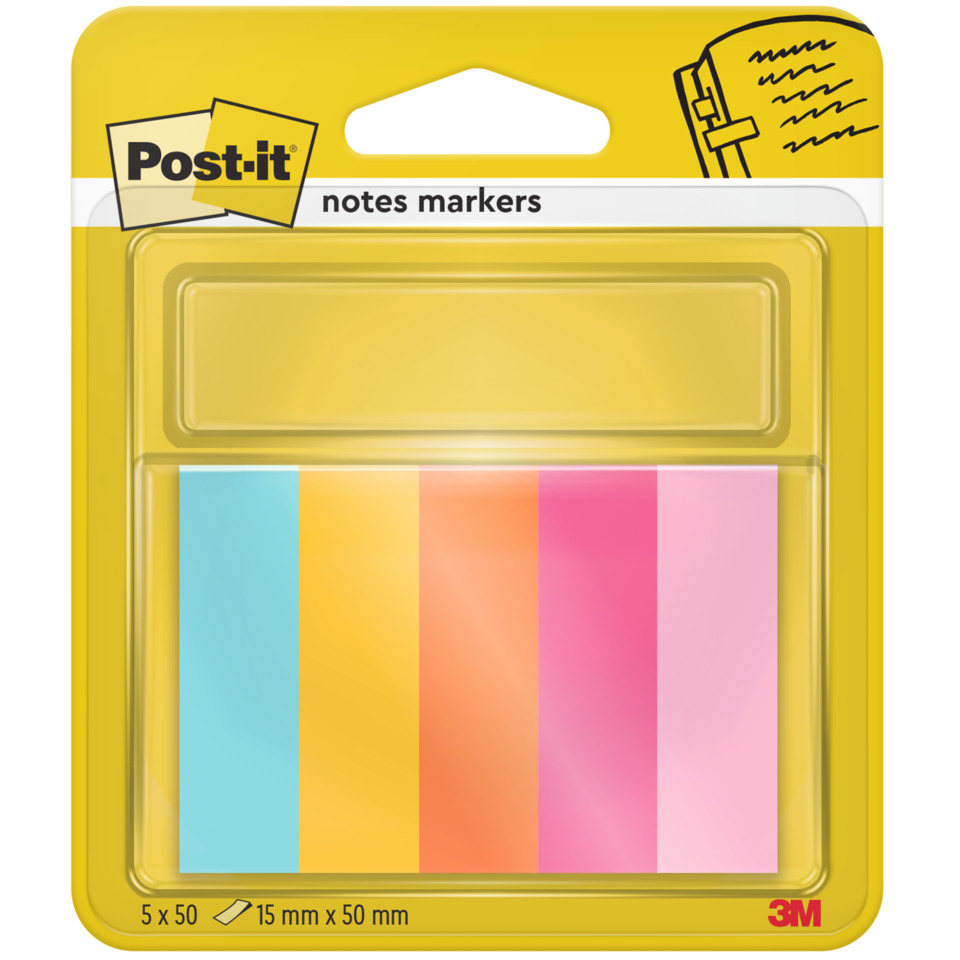 Post-it Notizen, Notizzettel, Bunte, Markierungen, Index-Aufkleber