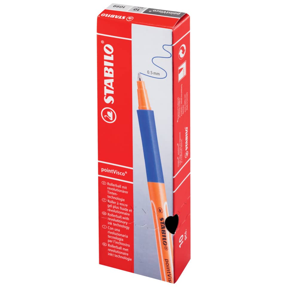 Kugelschreiber, Rollerball, Gelschreiber, PointVisco, 0.5 mm