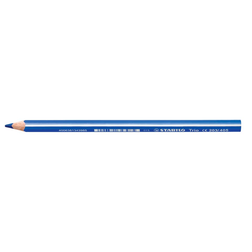 Bleistift, Kunststift, Rundbleistift, HB-Bleistift, Blau
