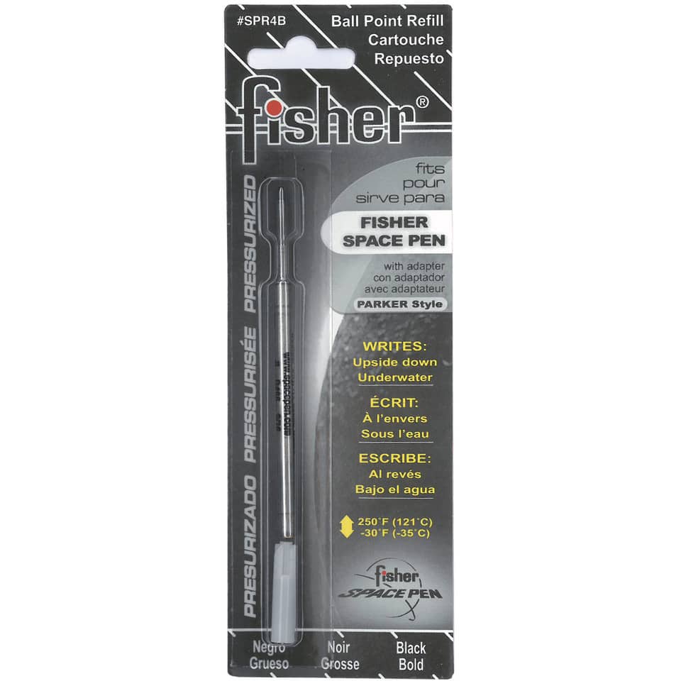 Space Stift, Kugelstift, Nachfüller, Fisher, Adapter