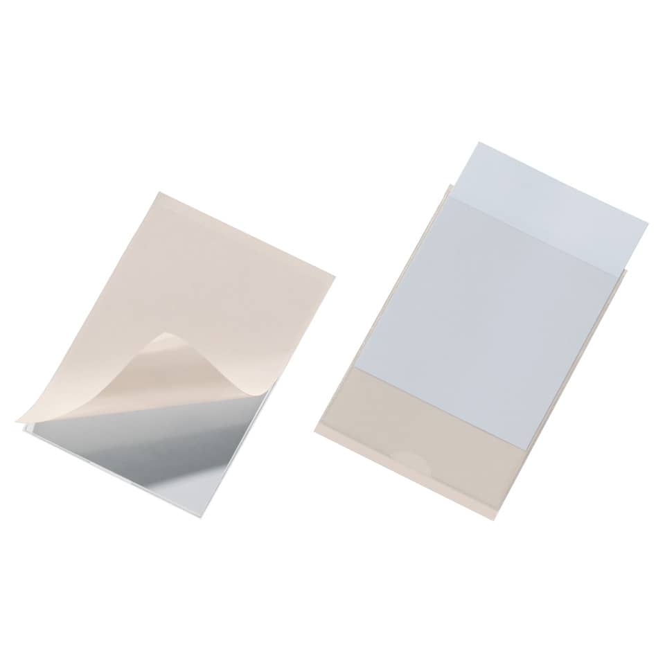 Postkarte, gefaltete Karte, Papierkunst, neutrales Beige,  pastell blau
