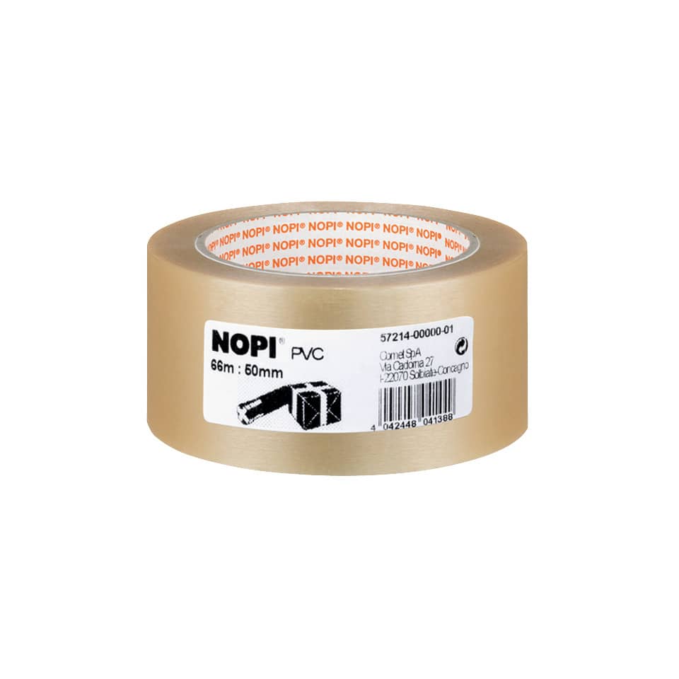 Klebeband, PVC, Durchmesser 66mm, Breite 60mm, goldfarbenes Klebeband