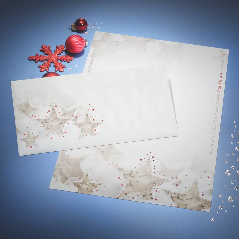 Weihnachtskarte, Kartenmotiv, Schneeflocken, Kartenrand, Weihnachtsdeko